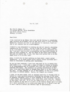 Letter from Mark H. McCormack to Eastman Dillon Union Securities