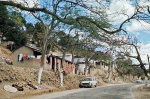 Hillside community in Haiti