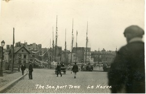 The seaport town, Le Havre