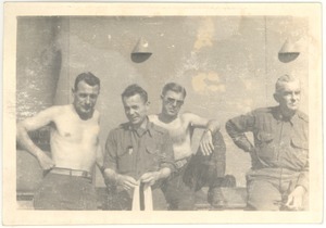 Capt. Smith, Lt. Cooper, Col. Routyk, Col. Davies