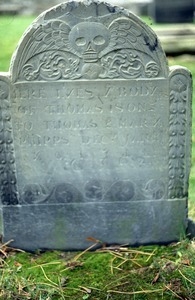 Point of Graves Burial Ground (Portsmouth, N.H.) gravestone