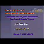 Committee on Arts, Film, Humanities, Tourism, and Special Events meeting recording
