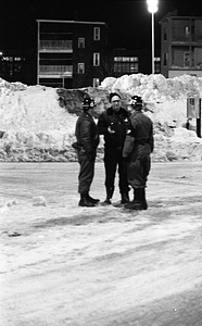 Unidentified 972nd Military Police Company policemen conversing