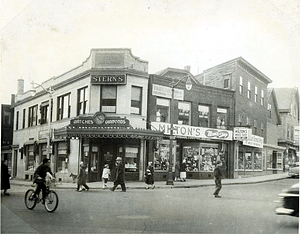 Union and Baldwin Streets, 1958