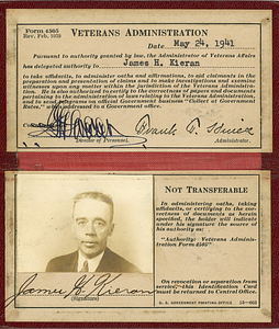 Veterans identification card
