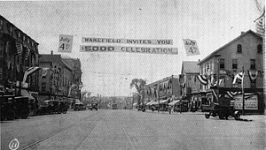 Downtown Wakefield, July 4, 1922