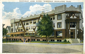 A Post Card Picture of the Winthrop Arms Hotel.
