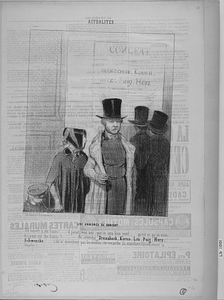 Une ANNONCE DE CONCERT. Un concert à dix francs!..... il parait, mon ami, que ce sera bien gentil..... qu'est-ce qu'on entendra pour ses dix francs?..... - On entendra Dreizshock, Kornn, Litz, Puig, Herz, Schwencke.... s'ils n'écorchent pas les oreilles, en revanche ils écorchent furieusement la bouche!....