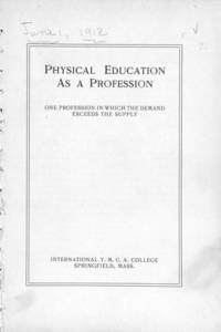 Physical Department Circular (1912)