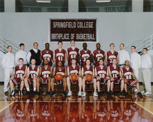 Springifeld College Basketball Team, ca. 2001