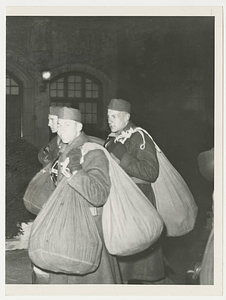 The arrival of Army Air Corps at Springfield Collgege