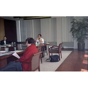 Inquilinos Boricuas en Acción board members at a board training session.