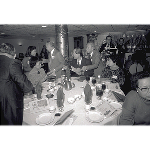 Guests at a Chinese Progressive Association party