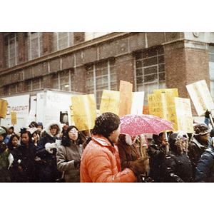 Demonstration against Tufts-NEMC expansion