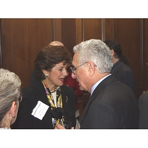 John Hatsopoulos at the ala dinner to honor his establishment of a scholarship program