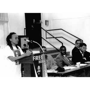 Panel discussion about Mumia Abu-Jamal