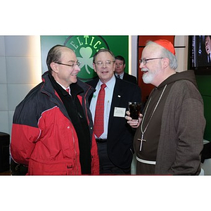 President Aoun and Cardinal O'Malley at a Beanpot Reception