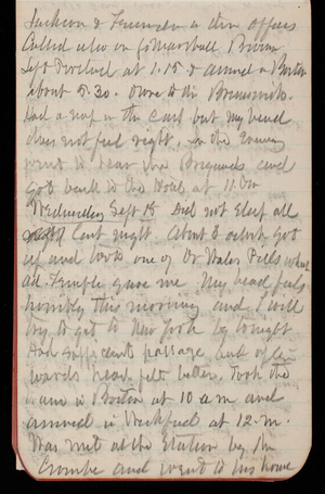 Thomas Lincoln Casey Notebook, September 1889-November 1889, 04, Jackson & [Fessenden?] in their offices