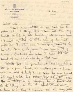 Letter from Eleanor "Nora" Saltonstall to Alice Wesselhoeft Saltonstall, 15 September 1918