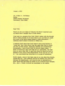 Letter from Mark H. McCormack to Willis M. McFarlane