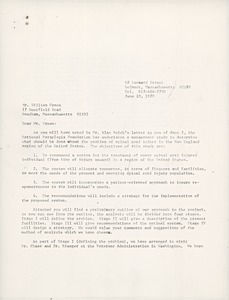 Letter from Graham Sharman and Kenneth A. Owen to William Green