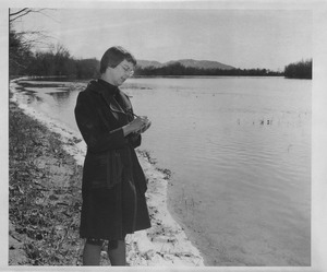 Dr. Madge Ertel at Connecticut River