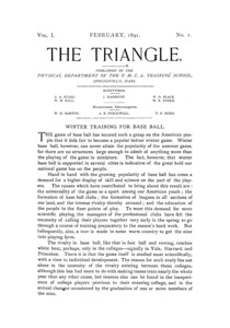 The Triangle, February, 1891