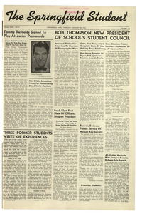 The Springfield Student (vol. 33, no. 18) January 28, 1943