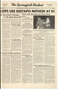 The Springfield Student (vol. 39, no. 26) May 30, 1952