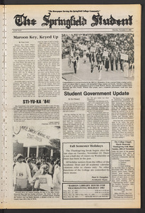 The Springfield Student (vol. 97, no. 8) Nov. 17, 1983