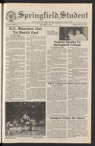 The Springfield Student (vol. 109, no. 4) Sept. 29, 1994