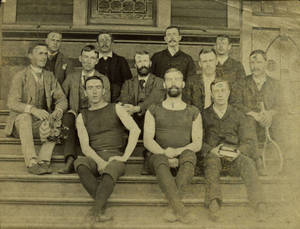 Students from the Springfield College Class of 1890 and 1891