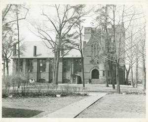 East Gymnasium Entrance, c. 1943