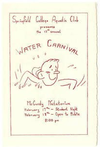 The 1956 Water Carnival program