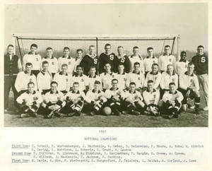 1957 Springfield College Men's Varsity Soccer Team