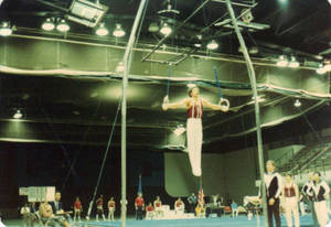 Mike Viola performing on the Rings