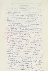 Letter from Raymond Kaighn to Jennie Cournoyer (July 4, 1947)