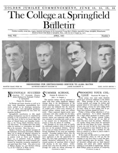The Bulletin (vol. 8, no. 6), April 1935
