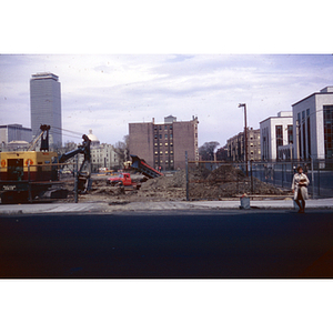 Stetson Hall Under Construction