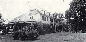 Emerson Homestead :Lawrence and Main Streets, circa 1906