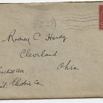 Letter from Rodney Tenney to Rodney Clinton