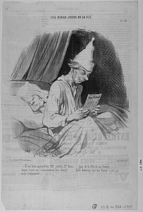 - C'est bien aujourd'hui 28 Juillet, Ste. Anne.... jour de la fête de ma femme..... depuis trente ans l'almanach n'a pas changé..... quel dommage que ma femme n'ait pas imité l'almanach!....