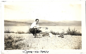 A Photograph of Dorris Bullard in Twin Lakes, Colorado