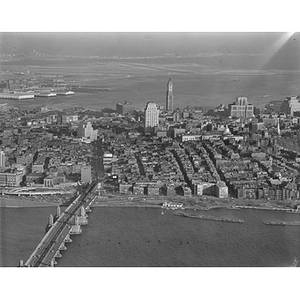 Charles River, Longfellow Bridge, West End and Downtown, Boston, MA