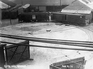 Empty lot at Copps Hill Wharf