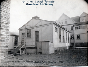 Williams School portable, Homestead Street, Roxbury