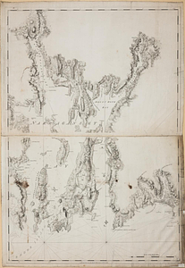 A chart of the harbour of Rhode Island and Narraganset Bay surveyed in pursuance of directions from the Lords of Trade to his majesty's surveyor general for the northern district of North America : Published at the request of the right honourable Lord Viscount Howe