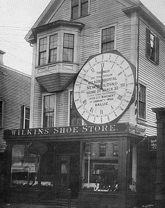 Wilkins Shoe Store, circa 1912