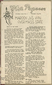 The Papoose (issue no. 1) November 15, 1951
