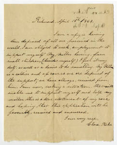 Letters to William Smith from Kehr-Kindred